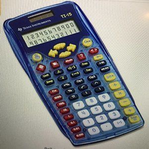 Texas Instrument TI-15 Explorer Calculator